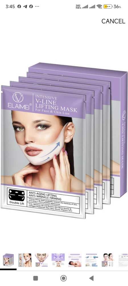 قناع شد الوجه وترطيبه طوال الليل