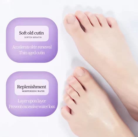 قناع القدم بخلاصة اللافندر