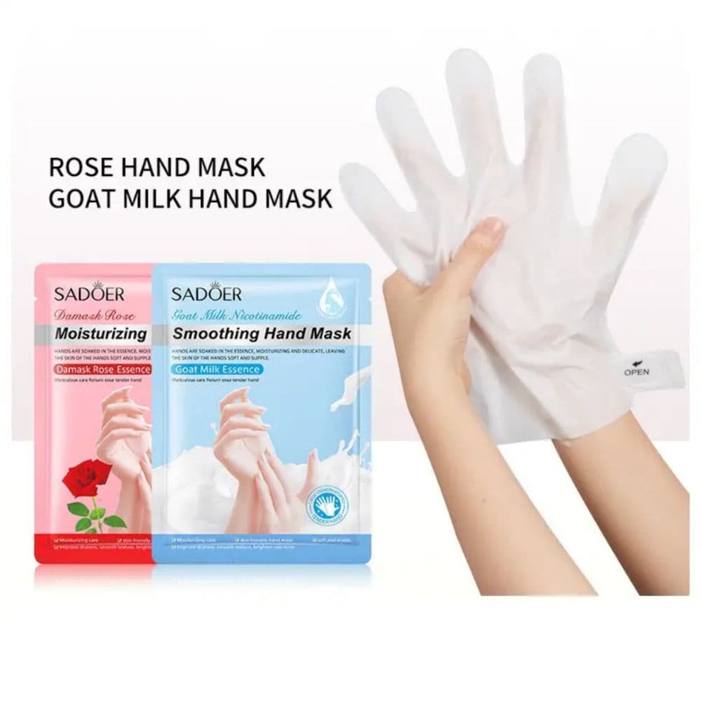 قفازات مرطبة، معبأة في قفازات عملية