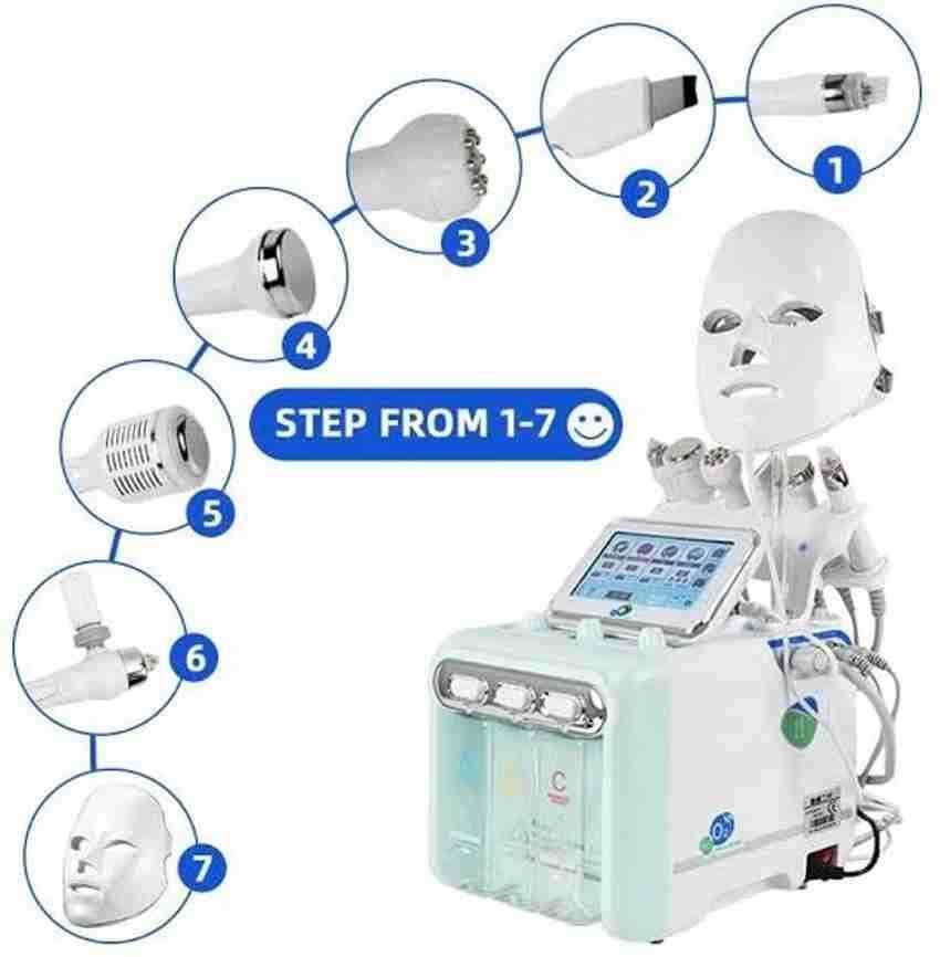 جهاز الهيدرو فيشل 7 في 1 لبشرة أنقى وأكثر إشراقاً!