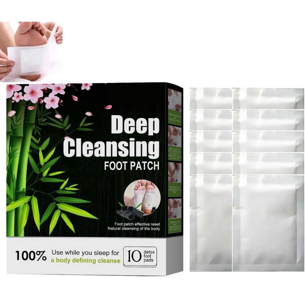 لاصقة القدم لازالة سموم الجسم