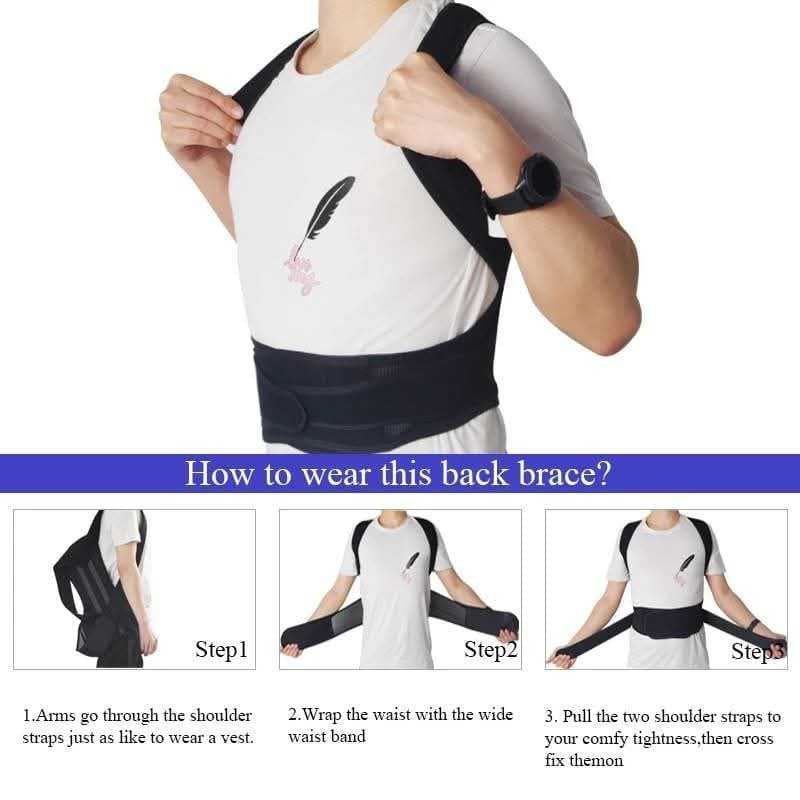 مشد للظهر والاكتاف